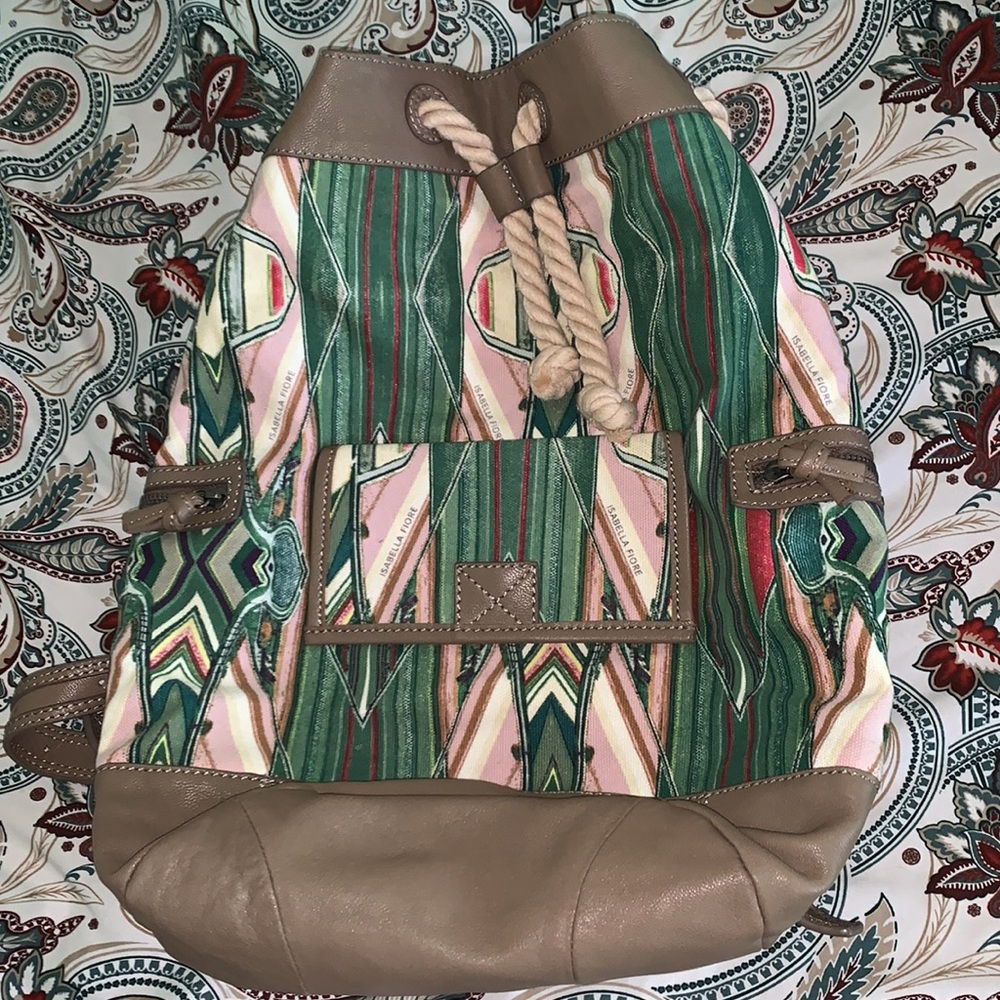 Vintage Isabella Fiore Backpack - Picture 2 of 14